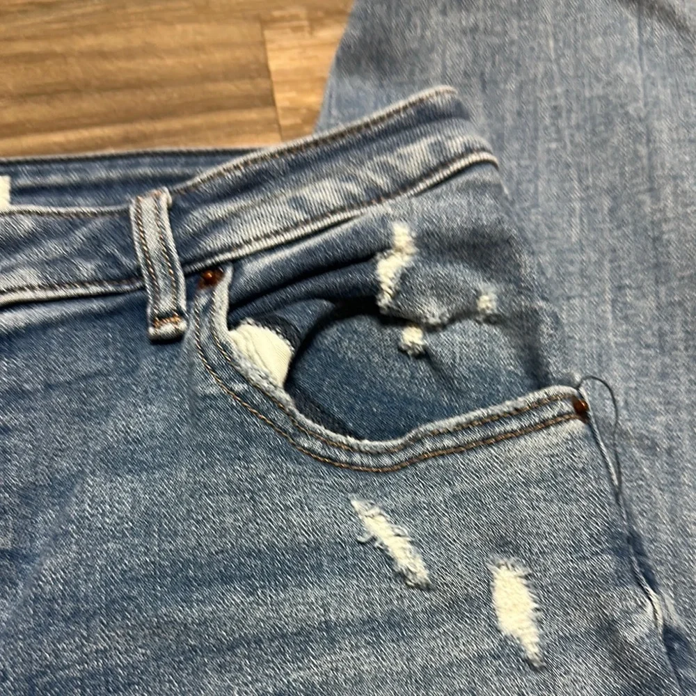 Abercrombie & Fitch Curve Love High Rise Super Skinny Ankle Jean sz 30/10 - Picture 2 of 10